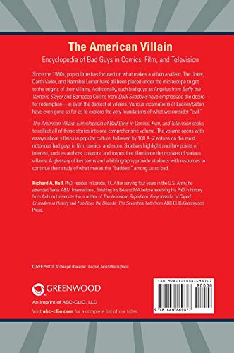 The American Villain: Encyclopedia of Bad Guys in Comics, Film, and Television