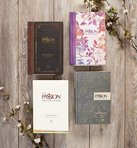 The Passion Translation New Testament (2020 Edition) Hardback, Peony