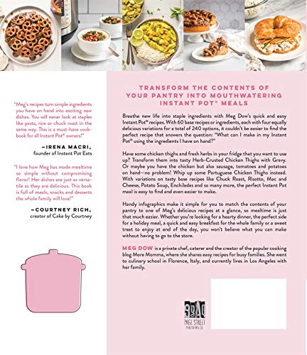 The No-Shop Instant Pot(r): 240 Options for Amazing Meals