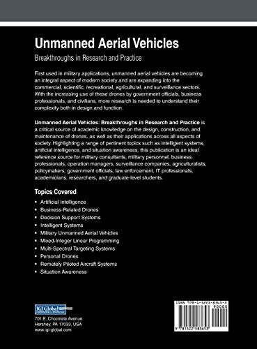 Unmanned Aerial Vehicles: Breakthroughs in Research and Practice