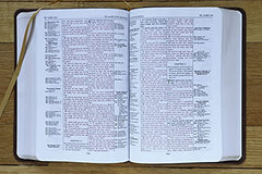KJV, Thompson Chain-Reference Bible, Handy Size, Leathersoft, Brown, Red Letter