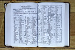 KJV, Thompson Chain-Reference Bible, Handy Size, Leathersoft, Brown, Red Letter