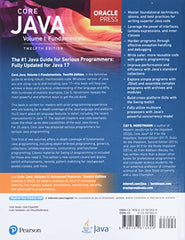 Core Java, Volume I: Fundamentals: 1 (Oracle Press Java)