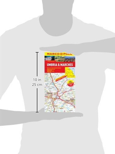 Umbria and the Marches Marco Polo Map (Marco Polo Maps)