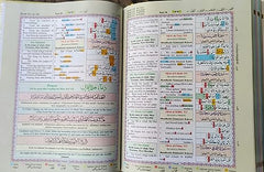 Holy Quran Colour Coded with Roman English Translation