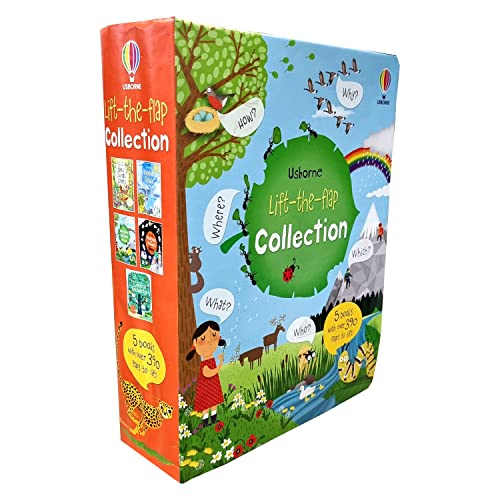 Cover of Usborne Lift-the-Flap Collection 5 Board Books Set by Usborne Publishing