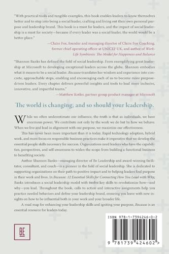 Because: 12 Essential Skills for Connecting How You Lead with Why