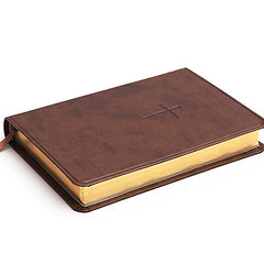CSB Compact Bible, Brown LeatherTouch, Value Edition