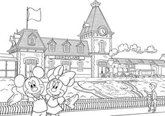 Disneyland Parks Colouring Book *No internal markings*