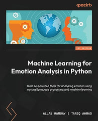 Cover of Machine Learning for Emotion Analysis in Python by Allan Ramsay