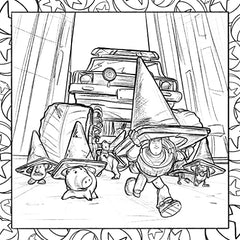 Disney 100: Movie Moments (Colouring Book and Pencil Set)