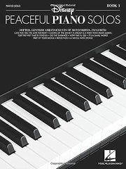 Cover of Disney Peaceful Piano Solos: Softer, Gentler Arrangements of