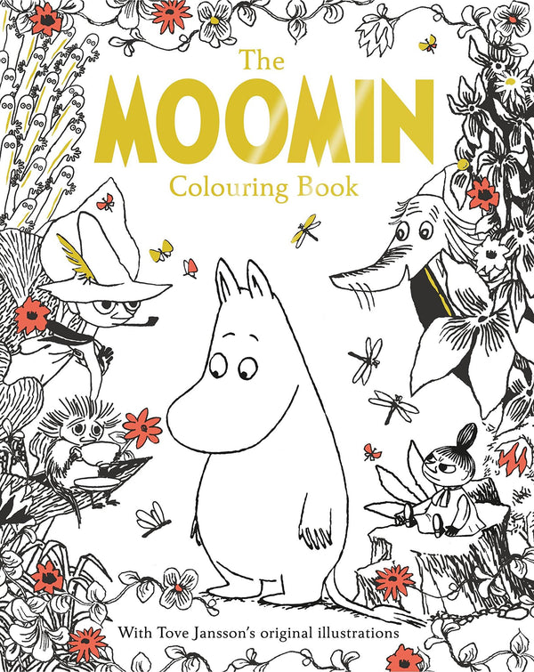 Cover of The Moomin Colouring Book (Macmillan Classic Colouring Books, 3) by Tove Jansson