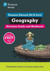 Pearson REVISE Edexcel AS/A Level Geography Revision Guide & Workbook by Lindsay Frost - used book at Perkology Books