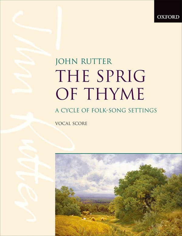 The Sprig of Thyme: Vocal score by John Rutter - used book at Perkology Books