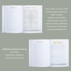 LSW London Mind Notes - 6-Month Undated Journal - 225 Pages A5
