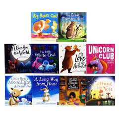 Animal Picture 10 Books (Moonlight Adventure, Long Way, Bears House) etc