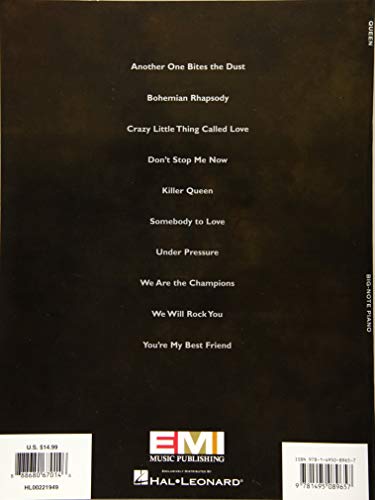 Queen For Big-Note Piano