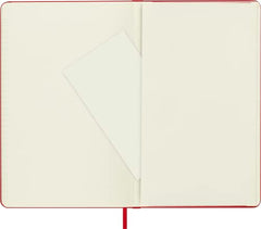 Moleskine Classic Ruled Paper Notebook, Hard Cover and Elastic Closure Journal