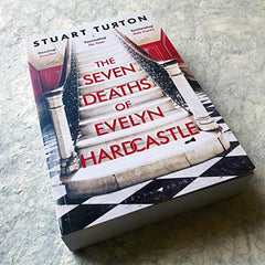 The Seven Deaths of Evelyn Hardcastle by Stuart Turton - used book at Perkology Books