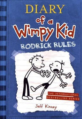 Diary of a Wimpy Kid Book 1-2 and World Book Day : 3 Books Collection Set by Jeff Kinney - used book at Perkology Books