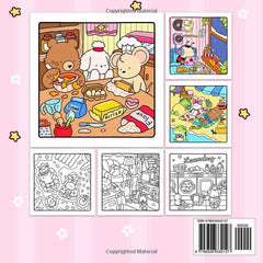 Cozy Friends: Coloring Book for Adults and Teens Featuring Super Cute Animal