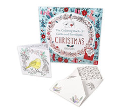 The Coloring Book of Cards and Envelopes Christmas