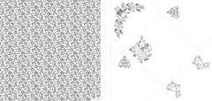 The Coloring Book of Cards and Envelopes Christmas
