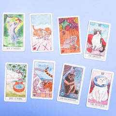 Cat Tarot: 78 Cards and Guidebook