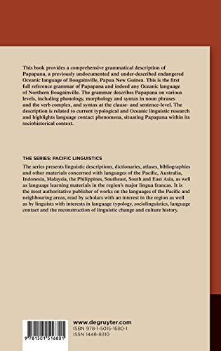A Grammar of Papapana: An Oceanic Language of Bougainville, Papua New Guinea: 65