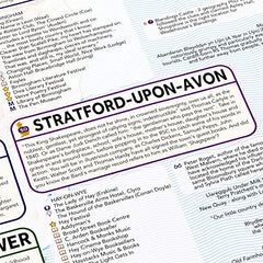 Great British Literature Map | Literary Map & Guide | Marvellous Maps