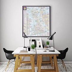 Great British Literature Map | Literary Map & Guide | Marvellous Maps