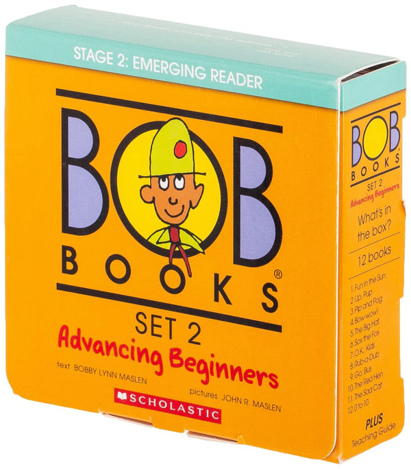 Bob Books: Set 2 - Advancing Beginners Box Set (12 books): 8 Books