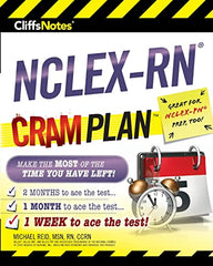 Cover of CliffsNotes NCLEX-RN Cram Plan: Illustrated Edition (CliffsNotes Cram Plan) by Micheal Reid M.S.RN