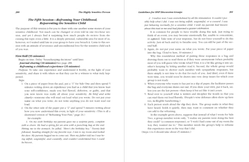 The Highly Sensitive Person's Workbook: A Comprehensive Collection of Pre-tested