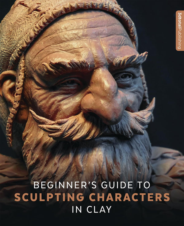 Cover of Beginner's Guide to Sculpting Characters in Clay by 3dtotal Publishing
