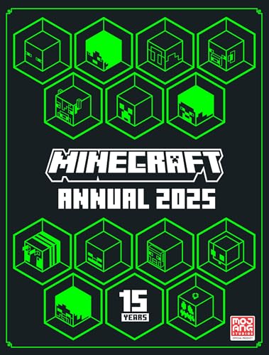 Cover of Minecraft Annual 2025: The new official fully illustrated annual by Mojang AB