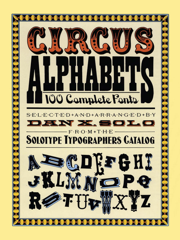 Cover of Circus Alphabets (Lettering, Calligraphy, Typography)
