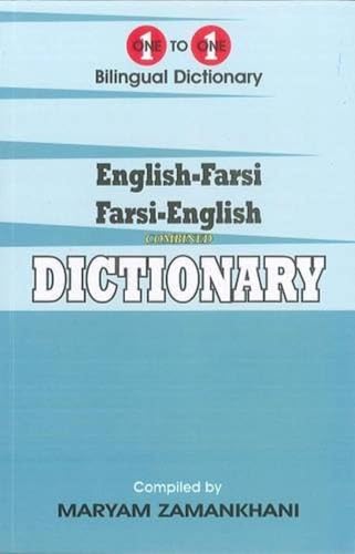 Cover of English-Farsi & Farsi-English (Persian) One-to-One Dictionary. Script & Roman by M. Zamankhani