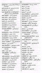 English-Farsi & Farsi-English (Persian) One-to-One Dictionary. Script & Roman