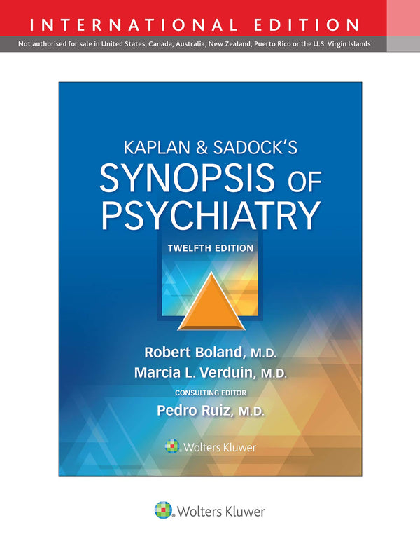 Cover of Kaplan & Sadock's Synopsis of Psychiatry by Boland