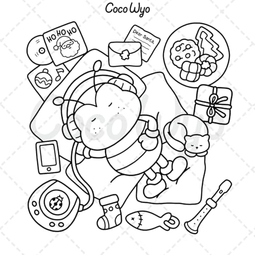 Comfy Days: Coloring Book for Adults and Teens Featuring Super Cute Animal..