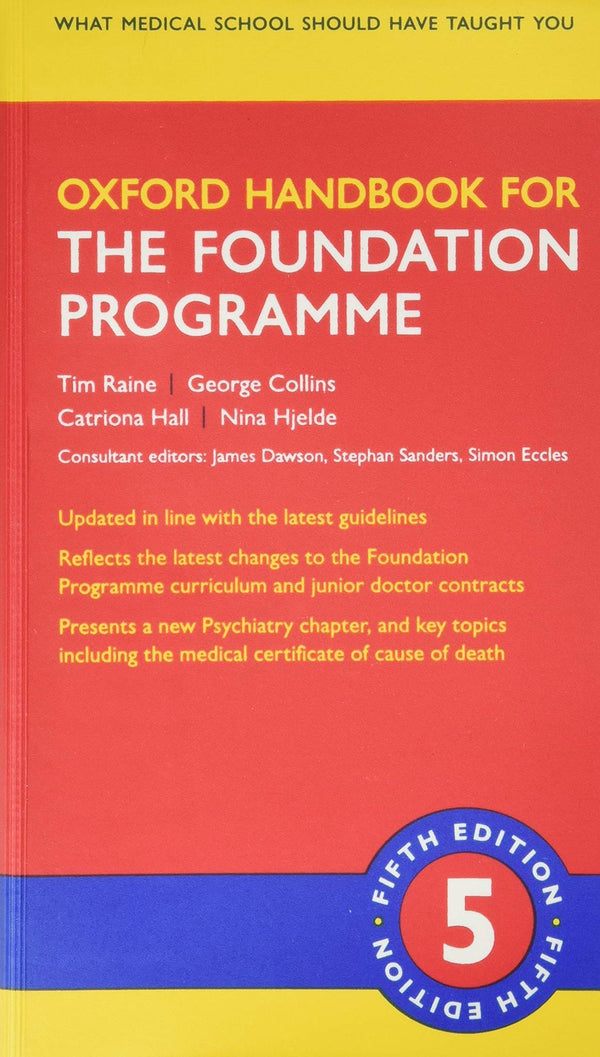 Cover of Oxford Handbook for the Foundation Programme (Oxford Medical Handbooks)