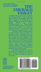 The Emerald Tablet: The Emerald Tablet of Hermes, the Smaragdine Tablet or the..