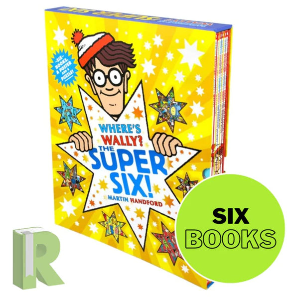 Cover of Where's Wally? The Super Six! by Martin Handford