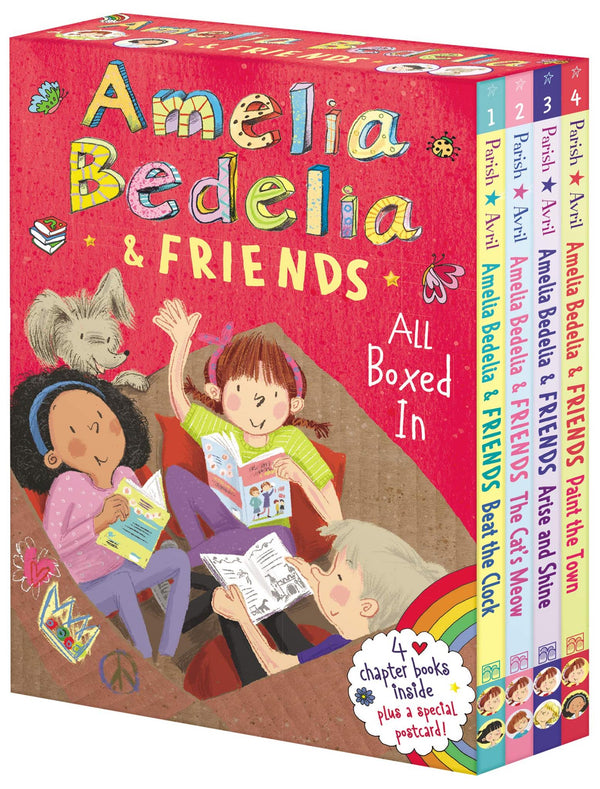 Cover of Amelia Bedelia & Friends Chapter Book Box Set #1: All Boxed in by Herman Parish