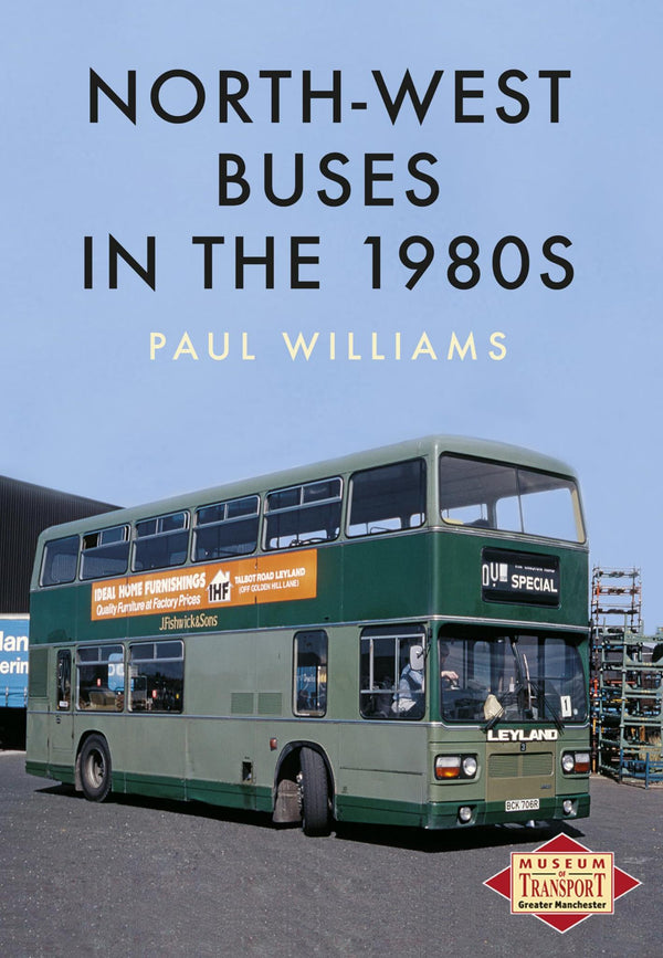 Cover of North-West Buses in the 1980s by Paul Williams