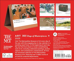 Art: 365 Days of Masterpieces 2025 Day-to-Day Calendar