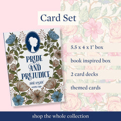 Steel Mill & Co Book Lovers Deck of Cards, Cute Novelty Playing Cards