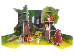 PLAYPRESS The Gruffalo Pop-out Playset - Gruffalo Toy Set